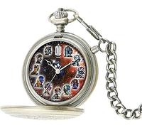 Dr Who Men's Quartz Analogue Display Watch with Multi-Colour Dial and Silver Plastic Strap DR207