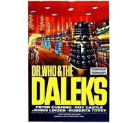 Dr. WHO & THE DALEKS .. Peter Cushing 1965 TV Movie Poster A1 A2 A3 A4 Sizes (A4 size [21 X 29cms])