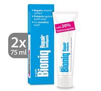 Dr. Wolff's Bioniq Repair Toothpaste Fluoride Free with Biomimetic Enamel Hydroxyapatite for Sensitive Teeth Helps to Repair Enamel Surface 2X 75ml, 1