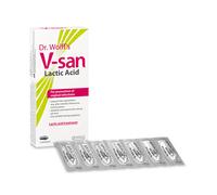 Dr Wolff's V-san Lactic Acid 7 Pessaries 7 Pessaries