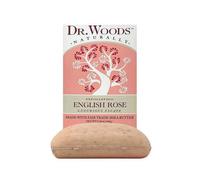 Dr.Woods Products, Naturally Exfoliating Bar Soap English Rose, 5.25 Oz