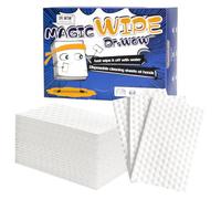 Dr.WOW 48 Count Magic Cleaning Sheets,The Disposable Thin Magic Sponge Eraser Wipes - Universal Cleaner