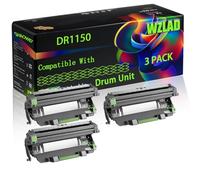 DR1150 Compatible for Brother Drum Unit with Chip HL-L1240W HL-1242W HL-1242WXL DCP-L1640W Printers (3 Pack Black)