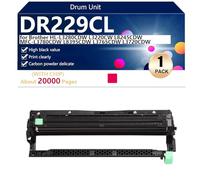 DR229 ompatible Replacement Drum Unit for Brother HL-L3220CW L3280CDW HL-L3295CDW HL-L3300CDW HL-L8245CDW MFC-L3720CW Printer, High Yield 20000 Pages, Easy to Install,Magenta-1 pack