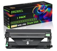 DR230CL Compatible for Brother Drum Unit with Chip DCP-9010 HL-3040CN HL-3070CW MFC-9120CN Printers (1 Pack Black)