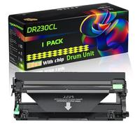 DR230CL Compatible for Brother Drum Unit with Chip DCP-9010 HL-3040CN HL-3070CW MFC-9120CN Printers (1 Pack Yellow)