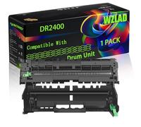 DR2400 Compatible for Brother Drum Unit with Chip HL-L2370DW HL-L2370DW XL HL-L2375DW Printers (1 Pack Black)