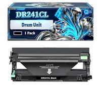 DR241CL Drum Unit Compatible for Brother DCP-9015CDW DCP-9020CDW HL-3140CW HL-3150CDW HL-3170CDW MFC-9140CDN MFC-9330CDW MFC-9340CDW Printers, With Chip Large Capacity 15000 Pages (1 Pack Black)