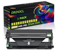 DR243CL Compatible for Brother Drum Unit with Chip DCP-L3510CDW DCP-L3517CDW DCP-L3550CDW HL-L3210CW HL-L3230CDW Printers (1 Pack Yellow)