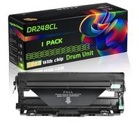 DR248CL Compatible for Brother Drum Unit with Chip DCP-L3560CDW HL-L8240CDW MFC-L8390CDW HL-L3215CW Printers (1 Pack Black)