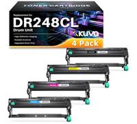 DR248CL DR248 Drum Unit Compatible with Brother DR-248CL DR-248 Drum for Brother DCP-L3520CDW DCP-L3560CDW HL-L8240CDW HL-L8230CDW MFC-L3740CDW HL-L3220CW MFC-L8390CDW DCP-L3555CDW (4 Pack)