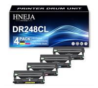 DR248CL Drum Unit for Brother DCP-L3520CDW DCP-L3560CDW MFC-L8340CDW MFC-L8390CDW HL-L3220CW HL-L3240CDW HL-L8240CDW DCP-L3515CDW Printer | High Yield | 12000 Pages,4 Colors-1 Pack