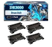 DR3000 Drum Unit Compatible for Brother DCP-8040 DCP-8045D DCP-8045DN MFC-8220 MFC-8440 MFC-8440D MFC-8440DN MFC-8840 MFC-8840D Printers (4 Pack Black)