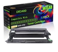 DR3400 Compatible for Brother Toner Cartridge with Chip HL-L5200DW HL-L6400DW MFC-L5700 Printers (1 Pack Black)