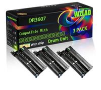 DR3607 Compatible for Brother Drum Unit with Chip HL-L5210DN HL-L6410DN MFC-L5710DN Printers (3 Pack Black)