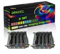DR421CL Compatible for Brother Imaging Drum Unit with Chip DCP-L8410CDW HL-L8260CDW HL-L8360CDW Printers (2 Set)