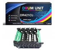 DR421 rum Unit Compatible for Brother DR 421CL 421 TN421 High Yield