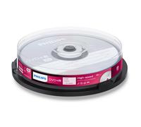 DR4S6B10 Recordable DVD+R 4.7GB Data, 2Hour Video, 16X Speed, 10Disc Spindle