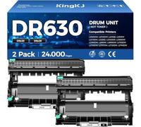 DR630 Drum Unit (Not Toner) Replacement Compatible for Brother DR-630 Imaging Drum HL-L2380DW HL-L2320D HL-L2340DW DCP-L2540DW MFC-L2700DW MFC-L2720DW HL-L2300D HL-L2360DW MFC-L2740DW Printer 2-Pack