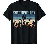 dr65QQCe Cryptid Fantasy Monsters Mythical Creatures_ Cryptozoology Gift Unisex T-Shirt Black
