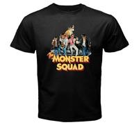 dr65QQCe Monster Squad Movie Horror Men's Black T-Shirt Size S-5XL