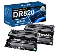 DR820 DR-820 Drum Replacement for Brother DR-820 Drum Unit to Use with HL-L6200DW MFC-L5850DW HLL6200DW MFC-L5900DW MFC-L5700DW HL-L5200DW MFC-L6800DW Printer | 2 Black
