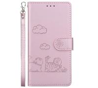 Draamvol for Motorola MOTO E20/ E30/ E40 Phone Case with Wallet Kickstand Card Holder RFID Blocking Cat Scratch Resistant Animal PU Leather Magnetic Closure Flip Heavy Duty Protection Cover,