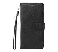 Draamvol for Nothing Phone 3A Pro Case, Wallet Card Holder Kickstand Solid Color Flip PU Leather Magnetic Closure Scratch Resistant TPU Bumper Heavy Duty Shockproof Protective Cover, Black