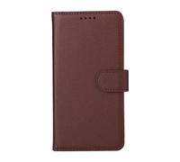 Draamvol for OPPO Reno 14 5G/ 14F 5G Phone Case, Wallet Kickstand Magnetic Closure Flip Solid Color PU Leather Scratch Resistant Shockproof Soft TPU Bumper Heavy Duty Protection Cover, Brown