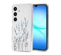Draamvol for Samsung Galaxy A34 5G Phone Case, Clear Floral Pattern for Girl Woman Transparent Soft Yellowing Resistant Shockproof TPU Camera Protective Bumper Phone Cover for Galaxy A34 5G, Clear