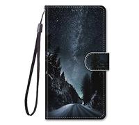 Draamvol for Samsung Galaxy A57 5G Phone Case with Card Holder Wallet Kickstand Flip PU Leather Magnetic Closure Anti-Scratch Heavy Duty Shockproof Protection Phone Cover, Stars