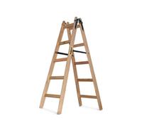 Drabest 2X5 Wooden Household Ladder 150 Kg
