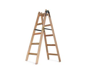 Drabest 2X5 Wooden Household Ladder 150 Kg
