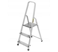 Drabest Aluminum 3-Steps Household Ladder 125 Kg
