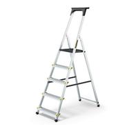 Drabest 5 Steps Aluminium Professional Ladder + Tool Tray 150Kg