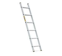 DRABEST - Aluminium Leaning Ladder, PRO Series, 6 Rungs, 150 kg