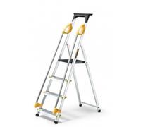 Drabest Aluminium Safety Platform Step Ladders - 4 Tread