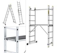 Drabest Aluminium Scaffolding Platform Ladder 2X7 En131 Pro