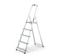 Drabest Aluminum 5-Steps Household Ladder 125 Kg + Hook
