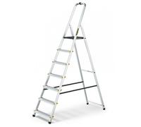 Drabest Aluminum Home Ladder With Hook, 7 Steps, 150 Kg
