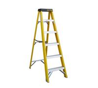 Drabest Fibreglass Swingback 6 Steps Ladder En131