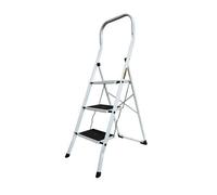 Drabest Foldable 3-Step Steel Household Ladder 150 Kg