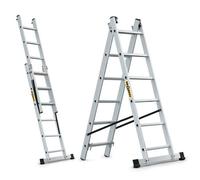 Drabest Home Aluminum Ladder 2-Section 2X6 150 Kg