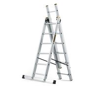 DRABEST PRO Aluminum Foldable Multi-Purpose Ladder - Load Capacity 150 kg