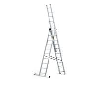 DRABEST PRO Aluminum Foldable Multi-Purpose Ladder - Load Capacity 150 kg