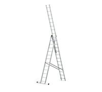 DRABEST PRO Aluminum Foldable Multi-Purpose Ladder - Load Capacity 150 kg