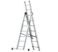Drabest 3 Section Aluminium Combination Ladder