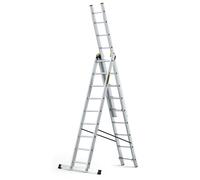 DRABEST PRO Aluminum Foldable Multi-Purpose Ladder - Load Capacity 150 kg