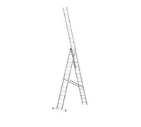 DRABEST PRO Aluminum Foldable Multi-Purpose Ladder - Load Capacity 150 kg