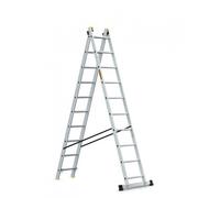 Drabest Pro Aluminum Ladder 2-Section 2X10 150 Kg